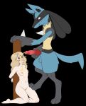  bodily_fluids bound dominant dominant_male dominant_pokemon duo female feral feralcatalyst generation_4_pokemon genital_fluids hi_res human knot lucario male male/female mammal muscular nintendo pee_on_face peeing peeing_on_another pokemon pokemon_(species) questionable_consent video_games 