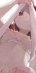  1girl black_hair bra breasts from_below highres hiroki_(yyqw7151) kaguya-sama_wa_kokurasetai_~tensai-tachi_no_renai_zunousen~ looking_at_viewer navel red_eyes shinomiya_kaguya small_breasts solo underwear 