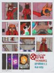 absurd_res adrien_warmher anthro artesian brown_eyes brown_hair canid canine canis clothed clothing comic explosion fast_travel first_person_view fox french_artist french_text fur hair hi_res hybrid hyperspace jacket ladder male mammal red_body red_clothing red_fur red_jacket red_topwear smoke solo solo_focus space space_helmet spacecraft spacesuit stargate text the_adventure_of_xefino topwear traditional_media_(artwork) vehicle wolf xefino 