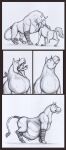  avian beak butt centaur comic digestion duo equid equid_taur feral feral_pred grayffo gryphon gryphon_pred hi_res humanoid_taur leg_wrap male male_pred mammal mammal_taur mythological_avian mythology neck_bulge oral_vore size_difference swallowing tail_wraps taur thatgryphonguy traditional_media_(artwork) vore wingless_gryphon wraps 