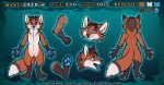 abstract_background anthro arm_markings artist_name blue_eyes blue_pawpads blue_tongue brown_hair canid canine catkin cheek_tuft closed_smile color_swatch dipstick_tail facial_tuft featureless_crotch fox front_view fur glistening glistening_eyes gloves_(marking) hair leg_markings looking_at_viewer male mammal markings model_sheet mouth_closed mylafox nude open_mouth orange_body orange_fur pawpads rear_view socks_(marking) solo standing tail_markings text tongue tongue_out tuft url white_body white_fur 