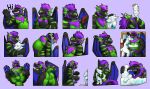  absurd_res cap.grolarbear crome dragon foreskin genitals hi_res penis slightly_chubby telegram_sticker 