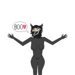  anthro big_breasts bone breasts canine_skull claws clothing digital_media_(artwork) female fur nipples pixel_(artwork) scp-1471 scp_foundation shitsubo skull skull_head solo thick_thighs thong underwear 