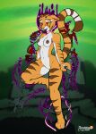  2022 absurd_res arashidrgn breasts dreamworks felid female fur genitals hi_res hypnosis kung_fu_panda magic mammal master_tigress mind_control nude pantherine pussy series solo submissive submissive_female tiger 