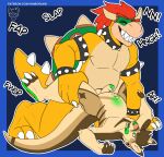  abdominal_bulge bowser foreskin genitals humanoid_genitalia humanoid_penis inflation invalid_tag kangaroo kingdraws leaking macropod mammal mario_bros marsupial nintendo penis size_difference video_games 