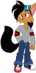  akatsukishiranui-fox alternate_universe anthro blood blood_on_clothing bodily_fluids canid canine clothed clothing cursed cursed_xavier_jascoe fan_character fox hi_res jascoe male male/male mammal solo xavier_jascoe 