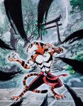  anthro dreamworks felid fur hi_res kung_fu male mammal muscular muscular_anthro muscular_male orange_body orange_fur pantherine pants_only solo striped_body striped_fur stripes t&#039;ai_fu:_wrath_of_the_tiger tai_fu tiger training twistedterra white_body white_fur wrath_of_the_tiger 