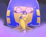  animal_crossing ankha_(animal_crossing) anthro big_breasts breasts detailed_background domestic_cat felid feline felis female first_person_view mammal mind_control nintendo sauce-guy solo submissive submissive_pov thick_thighs video_games 