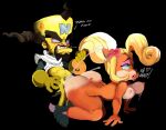  &lt;3 activision anthro big_breasts bodily_fluids breasts butt coco_bandicoot crabtopus crash_bandicoot_(series) cum doctor_neo_cortex duo female fur genital_fluids hi_res human interspecies looking_pleasured male male/female mammal nipples nude sex text thick_thighs video_games 