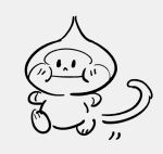  :t animal animal_ears blush closed_eyes jackiefiles lowres monkey monkey_ears monkey_tail mother_(game) mother_3 no_humans salsa_(mother) simple_background sketch smile solo tail walking white_background 