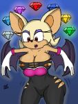  2016 5_fingers anthro areola areola_slip armor armwear big_areola big_breasts big_nipples black_nose blue_background blue_eyeshadow breast_expansion breast_growth breastplate breasts camel_toe chaos_emerald chiropteran cleavage clothed clothing curvaceous curvy_figure elbow_gloves emerald_(gem) erect_nipples expansion exposed_breasts exposed_thighs eyelashes eyeshadow fangs female fingers front_view fur gem genital_outline genitals glistening glistening_body glistening_breasts glistening_clothing glistening_eyes glistening_gem glistening_nose gloves glowing gradient_background growth handwear hi_res hip_expansion hourglass_figure huge_breasts huge_hips huge_thighs lewdwario looking_down makeup mammal membrane_(anatomy) membranous_wings motion_lines multicolored_body nipple_slip nipples open_mouth orange_areola orange_nipples pink_tongue pussy pussy_outline red_eyes rouge_the_bat sega shaded shadow sharp_teeth signature simple_background solo sonic_the_hedgehog_(series) sparkles standing super_form super_rouge surprise surprised_expression tan_body teeth thick_thighs thigh_expansion tight_clothing tight_fit tongue torn_clothing voluptuous wardrobe_malfunction white_body white_fur wide_hips wings 