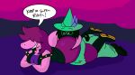  absurd_res anthro boots bovid butt_worship caprine clothing deltarune dragon duo face_in_ass facesitting female feral footwear goat happy hi_res humanoid lying male male/female mammal on_front ralsei sunniefunnie susie_(deltarune) undertale_(series) video_games 