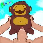  anthro bloons_tower_defense childhood dart_monkey duo female haplorhine hi_res intersex intersex/female male mammal monkey ninja_kiwi prilly prillyvtuber primate 