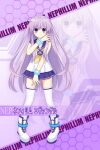  gabriel_evangel highres nepgear neptunia_(series) non-web_source purple_eyes purple_hair 