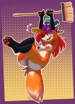  anthro anus blush breasts broom broom_riding butt canid canine cleaning_tool clothing digital_media_(artwork) female flying flying_broomstick fox fur genitals hair halloween hat headgear headwear hi_res holidays levitation long_hair looking_at_viewer magic_user mammal multicolored_body nipples nude open_mouth orange_body orange_fur orange_hair pepper_(sketchytoasty) purple_clothing purple_hat purple_headwear pussy signature simple_background sketchytoasty smile solo two_tone_body witch witch_costume witch_hat 