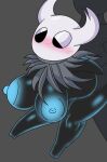  anthro arthropod big_breasts big_dom_small_sub black_body blue_nipples blue_outline blush breasts cloak clothing dominant female from_behind_position half-closed_eyes hollow_eyes hollow_knight horn insect male male/female narrowed_eyes neiliousdyson nipples outline protagonist_(hollow_knight) sex size_difference smaller_female team_cherry vessel_(species) video_games 