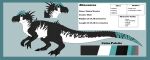  allosaurid allosaurus dinosaur feral male model_sheet reptile scalie skylen_xander(character) skylenxander solo theropod 
