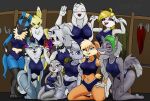  absurd_res anthro arcatech bandai_namco bovid broodal canid canine canis caprine clothed clothing deltarune digimon digimon_(species) disney domestic_dog female five_nights_at_freddy&#039;s five_nights_at_freddy&#039;s:_security_breach fox generation_4_pokemon goat group hariet_(mario) helluva_boss hi_res illumination_entertainment judy_hopps lagomorph leporid lola_bunny lombax loona_(helluva_boss) looney_tunes lucario mammal mario_bros nintendo pokemon pokemon_(species) porsha_crystal pose rabbit ratchet_and_clank renamon rivet_(ratchet_and_clank) roxanne_wolf_(fnaf) scottgames sing_(movie) sony_corporation sony_interactive_entertainment super_mario_odyssey tagme toriel undertale undertale_(series) video_games warner_brothers wolf zootopia 
