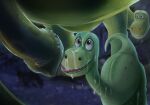  arlo_the_dinosaur bodily_fluids dinosaur disney duo father father_and_child father_and_son genitals incest_(lore) male male/male parent parent_and_child penis pixar poppa_henry reptile scalie son the_good_dinosaur wugi young 