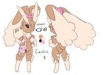  2021 3_fingers accessory bag black_sclera bow_ribbon brown_body brown_fur character_name female fingers flat_colors front_view fur generation_4_pokemon hair_accessory hair_bow hair_ribbon lagomorph leporid lofthearts looking_at_viewer lopunny mammal model_sheet multicolored_body multicolored_fur nintendo orange_eyes paws pokemon pokemon_(species) pokemon_mystery_dungeon rabbit rear_view ribbons simple_background solo tan_body tan_fur two_tone_body two_tone_fur video_games white_background 