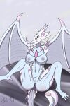  anthro bakugan bakugan_(series) bakugan_battle_brawlers big_breasts breasts dragon female genitals huge_breasts invalid_tag mylo_rd pussy scalie solo solo_focus vaginal wavern wings 