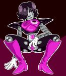  andromorph clitoris clothing footwear genitals high_heels humanoid intersex machine male mettaton mettaton_ex presenting pussy robot robot_humanoid shadyhouse solo spread_pussy spreading trans_(lore) trans_man_(lore) undertale undertale_(series) video_games 