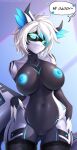  absurd_res anthro anxiety-chan breasts butt clothed clothing female genitals hi_res legwear legwear_only mostly_nude pussy solo stockings stockings_only 