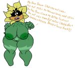 absurd_res alternate_breast_size areola beady_eyes big_areola big_breasts big_nipples black_eyes bottom_heavy breasts cheek_tuft cumlord dialogue electronic_arts elemental_creature elemental_humanoid eyelashes facial_tuft featureless_feet female flora_fauna flower flower_creature freckles genitals gesture green_areola green_body green_nipples green_pussy hand_on_hip hi_res huge_areola huge_breasts huge_nipples humanoid inverted_nipples looking_at_viewer navel nipples not_furry nude orange_body petals plant plant_humanoid plants_vs._zombies pointing pointing_at_viewer popcap_games primal_sunflower pubes pussy short_stack simple_background slightly_chubby solo sunflower_(pvz) talking_to_viewer text thick_thighs tuft video_games white_background wide_hips 