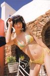  bicycle bikini ground_vehicle photo real_life seiyuu solo swimsuit tomatsu_haruka 