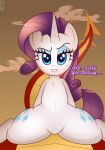  dragon duo equid equine female feral friendship_is_magic garble_(mlp) hasbro horn horse imminent_sex interspecies lennonblack male male/female mammal my_little_pony on_top pony rarity_(mlp) scales sitting_on_belly unicorn 