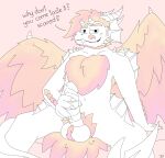  absurd_res anthro aquatic_dragon balls beard blush chest_fur dragon facial_hair feathers fin fur furred_dragon genitals hi_res horn male marine penis presenting presenting_penis smile solo teasing thessus_(artist) thessus_(character) unfinished wings 