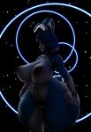  2022 3d_(artwork) absurd_res animatronic anthro areola big_breasts blue_body blue_hair blush blush_stickers breasts digital_media_(artwork) eyebrows eyelashes female fingers five_nights_at_freddy&#039;s five_nights_at_freddy&#039;s_2 genitals hair hi_res huge_breasts huge_thighs lagomorph leporid lips machine mammal nipples nude pink_lips pussy rabbit robot scottgames solo sunr4y thick_thighs toy_bonnie_(fnaf) video_games white_body wide_hips 