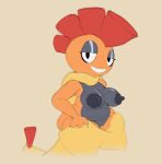  absurd_res anthro breasts female fuzefurry generation_5_pokemon genitals hi_res looking_at_viewer nintendo nipples pokemon pokemon_(species) pussy scrafty smile smiling_at_viewer solo video_games 