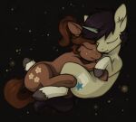  cuddling daisy_(disambiguation) duo equid equine female feral hasbro hi_res horse male mammal marsminer my_little_pony pone_keith pony 