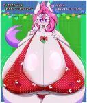 absurd_res big_breasts breasts canid ch0c0novawaffle christmas clothing decoration female generation_5_pokemon hair hi_res holidays huge_breasts lingerie looking_at_viewer mammal mienshao mistletoe nintendo pink_hair plant pokemon pokemon_(species) solo white_body