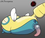  animal_genitalia animal_penis anus blue_anus blue_body darkened_genitalia digital_media_(artwork) dunsparce erection eyes_closed feral generation_2_pokemon genitals hi_res legless male multicolored_penis nintendo open_mouth penis pink_penis pokemon pokemon_(species) presenting puffy_anus rapistwerewolf rear_view scalie serpentine simple_background solo tapering_penis two_tone_penis video_games wings yellow_body 