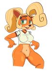  absurd_res activision anthro bandicoot clothed clothing coco_bandicoot colored_sketch crash_bandicoot_(series) female hi_res kribosuprahstah mammal marsupial partially_clothed sketch solo video_games 