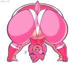 absurd_res all_fours amy_rose anthro bent_over big_butt boots breasts butt camel_toe clothing dress eulipotyphlan female footwear genitals green_eyes hair hedgehog hi_res huge_butt looking_at_viewer looking_back looking_back_at_viewer looking_through looking_through_legs mammal panties pink_body pink_hair presenting presenting_hindquarters presenting_pussy pussy rosti sega simple_background solo sonic_the_hedgehog_(series) underwear white_background wide_hips wide_stance