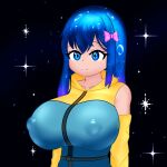  breasts covered_nipples highres huge_breasts non-web_source shelter_of_nova tagme 