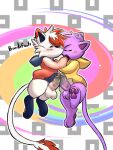  blush bottomless bottomless_male bundefault clothed clothing duo felipe_rinehart feral fluffy frottage genitals hisuian_form hisuian_zorua hoodie hoodie_only hybrid kai_mew-(character) kissing legendary_pokemon low_res male male/male mew nintendo penis penis_kissing pokemon pokemon_(species) regional_form_(pokemon) sex topwear topwear_only video_games 