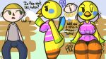 abdominal_bulge ahegao animal_crossing anthro assertive_female avian bedroom_eyes big_butt bird bottomless bubble_butt bulge butt clothed clothing comic curvy_figure dominant dominant_female duo erect_nipples female human instant_loss_2koma klutzatdusk looking_pleasured male male/female mammal narrowed_eyes nintendo nipple_outline nipples one_eye_closed public questionable_consent seductive shirt tank_top topwear twiggy_(animal_crossing) villager_(animal_crossing) wide_hips wink