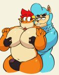 absurd_res alpaca animal_crossing anthro big_butt big_pecs butt camelid cheating_husband cyrus_(animal_crossing) dragon duo from_behind_position hi_res huge_butt huge_pecs humanoid janjauwu lucio_(lucio_soliz) male male/male mammal muscular mythological_creature mythological_scalie mythology nintendo nipple_fetish nipple_play pecs scalie sex simple_background slightly_chubby thigh_sex wide_hips