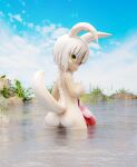  absurd_res anthro blush butt digital_media_(artwork) female fur genitals hair hi_res hidden-cat lagomorph leporid looking_at_viewer made_in_abyss mammal nanachi narehate nude pussy rabbit raised_tail solo young zy0n7 