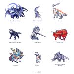 amaterasu_(ookami) animal animal_focus bodypaint canyne chibiterasu copyright_name dark_souls_(series) diamond_dog dog elden_ring fate/grand_order fate_(series) great_grey_wolf_sif grey_wolf husky koromaru_(persona) lobo_(fate) markings metal_gear_(series) metal_gear_solid_v:_the_phantom_pain monster_hunter_(series) monster_hunter_rise mouth_hold no_humans ookami_(game) persona persona_3 pokemon pokemon_swsh red_wolf_of_radagon repede_(tales) sword tales_of_(series) tales_of_vesperia tori/hiko trait_connection twitter_username weapon weapon_in_mouth white_background white_wolf wolf zacian zacian_(crowned) 