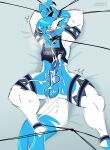 ahegao animal_genitalia anthro arctic_wolf arms_tied aroused balls bdsm blush blush_lines bodily_fluids bondage bondage_gear bondage_gloves bound canid canine canis clothing collar collar_tag cum cum_on_face cum_on_penis dakimakura dakimakura_pose ejaculation embarrassed emotional erotic_play femboy gangbang genital_fluids genitals group group_sex handwear harness harness_top hi_res knot knotted_penis legs_tied looking_at_viewer looking_pleasured male mammal messy penis petplay pinup pose public_use roleplay saliva saliva_on_tongue saliva_string sex shaking sheath shivering sketch slutty_face solo tied_to_bed tired topwear used walk-w-igny wolf