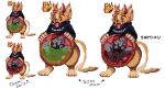 alpha_channel animated anthro belly big_belly black_clothing black_hoodie black_topwear bodily_fluids brown_body brown_fur brown_tail clothing crown demon digital_media_(artwork) domestic_cat drooling duo english_text equid equine fangs felid feline felis fur grey_body grey_fur hands_on_belly headgear hoodie horse internal looking_at_belly loop male male/male mammal milo_the_cat_demon outline paws pixel_(artwork) pixel_animation red_eyes saliva shiro-ku signature simple_background stomach_acid tail tail_tuft tan_body tan_fur teeth text tongue tongue_out topwear transparent_background tuft vore white_outline