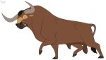 2024 aggressive anatomically_correct anatomically_correct_balls anatomically_correct_genitalia animal_genitalia balls blue_sky_studios bovid bovine bovine_balls bovine_genitalia bovine_sheath brown_eyes cattle clenched_teeth cloven_hooves digital_drawing_(artwork) digital_media_(artwork) feral ferdinand_(film) fully_sheathed fur genitals hooves horn looking_forward male mammal nude quadruped raised_hoof reinderworld sheath signature simple_background solo tail teeth unguligrade valiente_(ferdinand) walking white_background widescreen