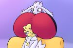  3:2 anthro big_breasts boob_hat breasts clothing duo emronia fan_character female generation_4_pokemon huge_breasts hyper hyper_breasts kespuzzuo lake_guardians legendary_pokemon legendary_trio male male/female mesprit nintendo pokemon pokemon_(species) povynn scarf video_games 