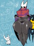  animal_humanoid arthropod arthropod_humanoid big_breasts big_butt big_nipples breasts butt cleavage clothed clothing comic female hollow_knight hornet_(hollow_knight) huge_breasts humanoid humor insect insect_humanoid male mask nipple_outline nipples nosk_(hollow_knight) osakana2gou pale_king_(hollow_knight) protagonist_(hollow_knight) size_difference sketch smaller_male team_cherry thick_thighs top_heavy video_games 