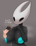  among_us anthro arthropod balls big_breasts black_body blue_nipples breasts dialogue female genitals handjob hi_res hollow_eyes hollow_knight horn innersloth insect male male/female neiliousdyson nipples penile penis sex team_cherry video_games 